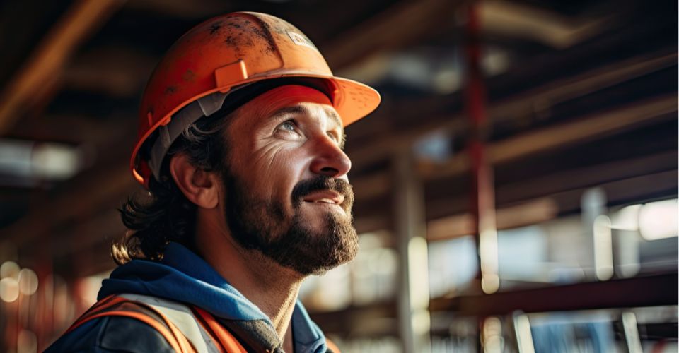 Adobe Stock 621025694 mimagephotos Fachmann bei Baustelle